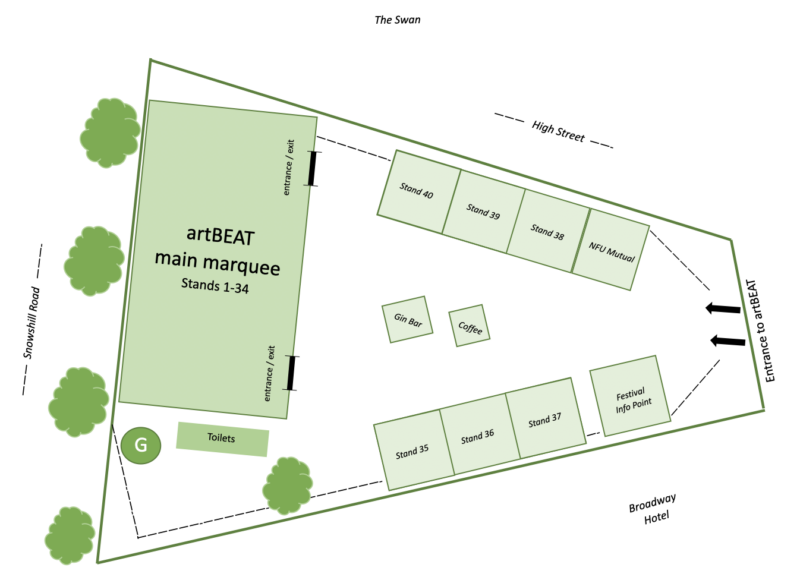 artBEAT Map 2025