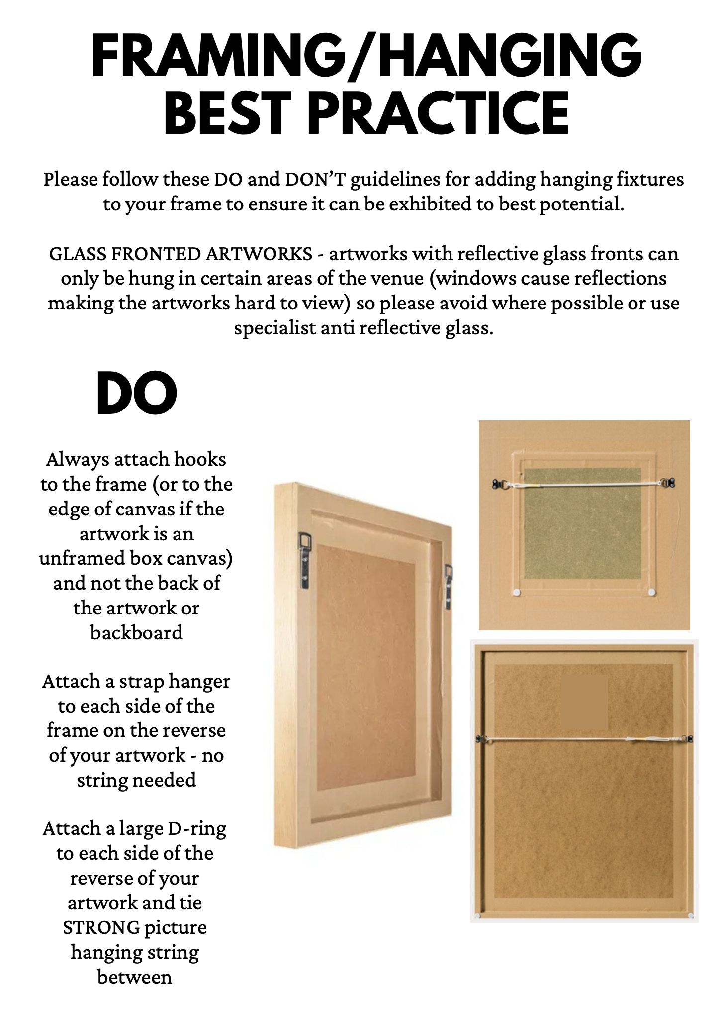Framing Guideline