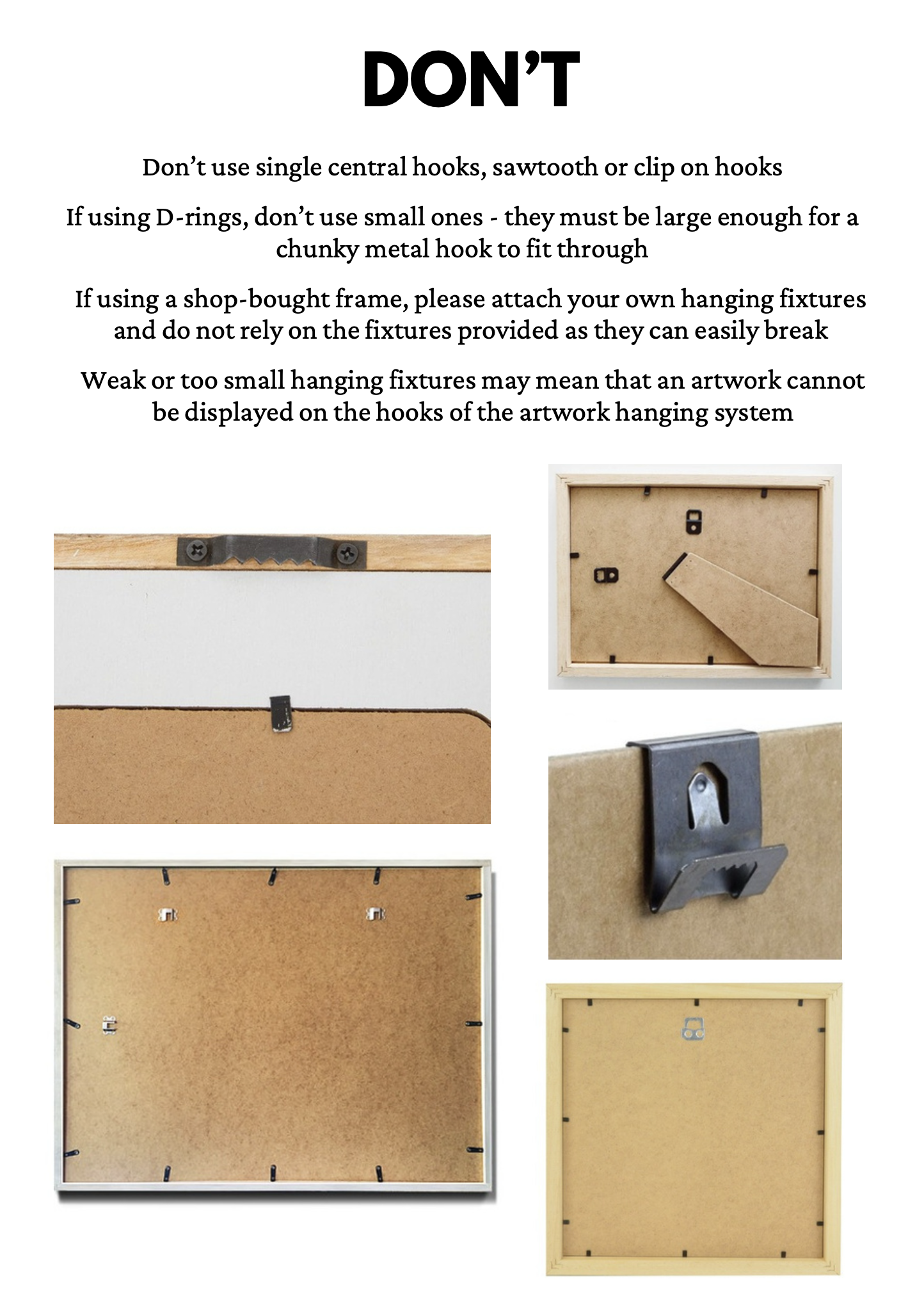 Framing Guidelines