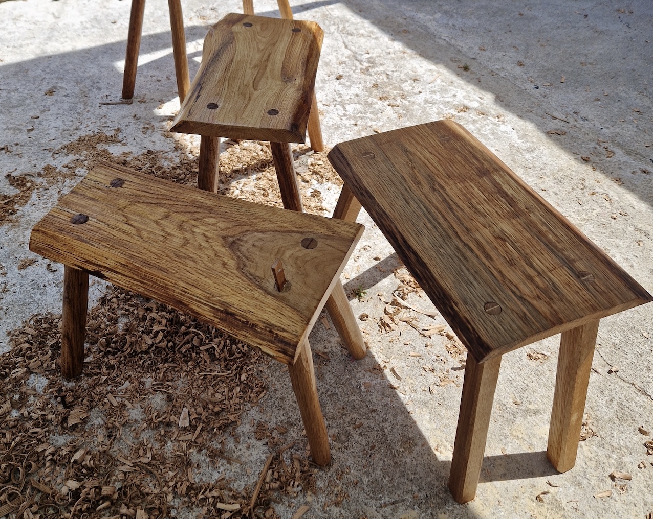 Wooden Stool Workshop Rob Thorpe